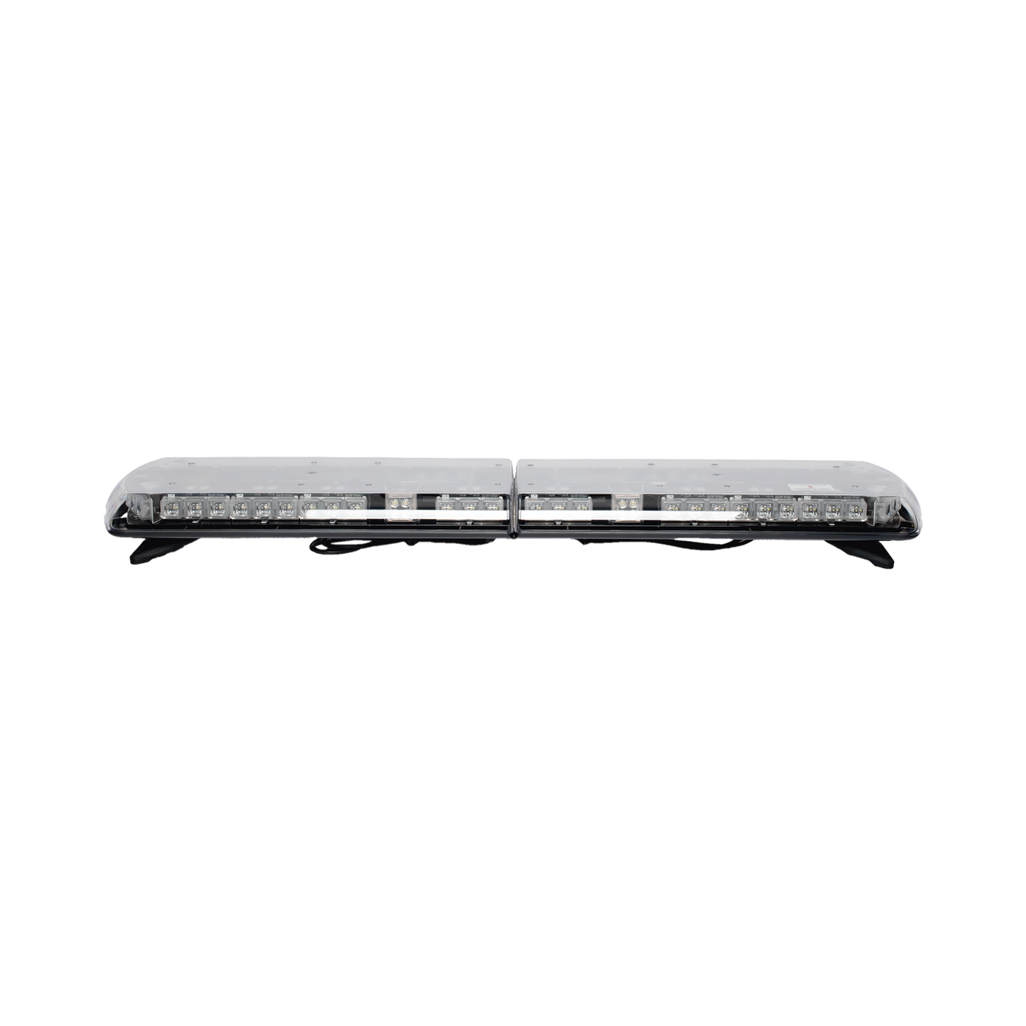 Torreta 48" Serie 12 con 88 LED, Dual color rojo/claro, ideal para equipar ambulancias y unidades de bomberos