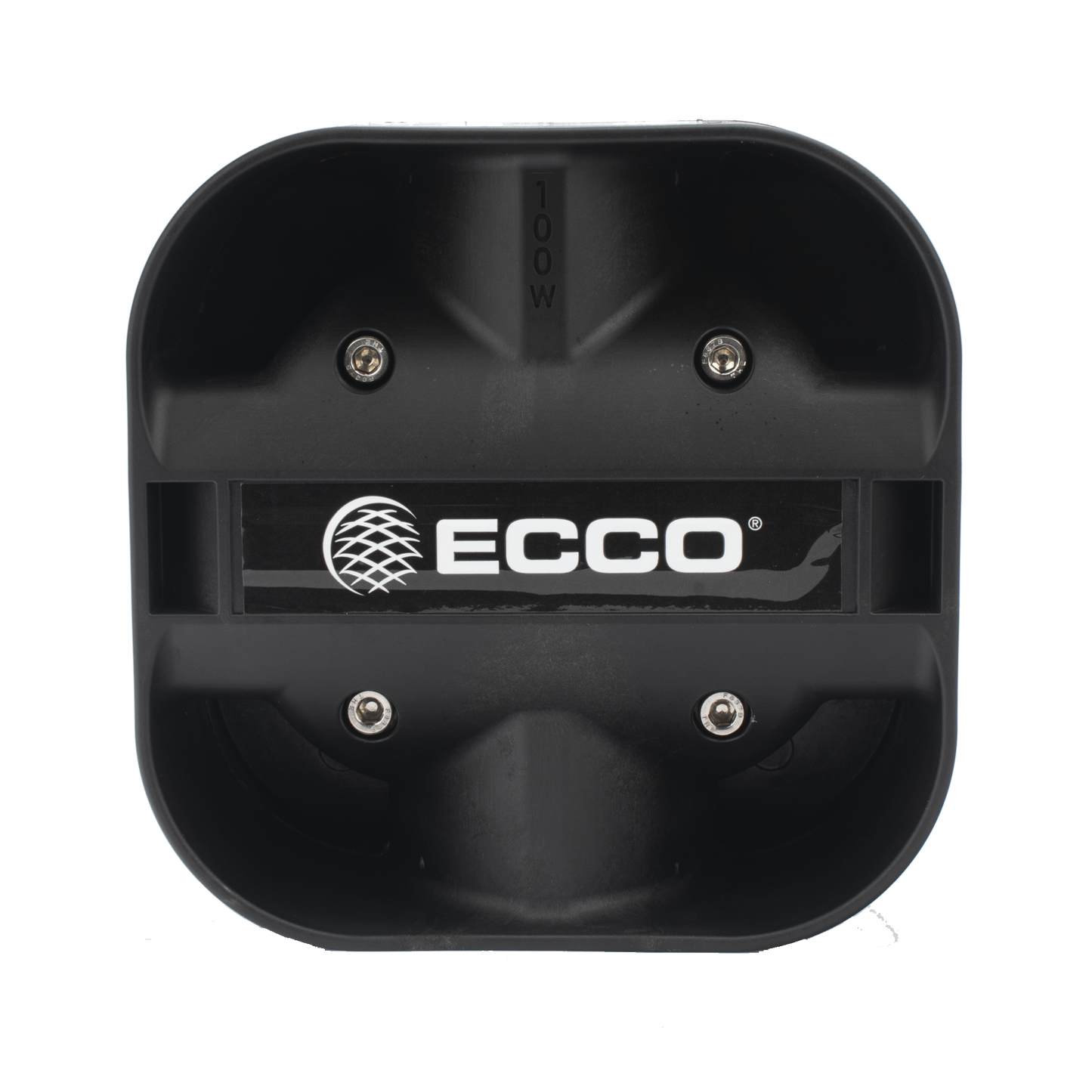 Bocina Compacta de Uso Rudo, 100 Watts de Potencia, Ideal Para Vehículos de Encubierto, Con Soporte Universal, 11 Ohms de Impedancia
