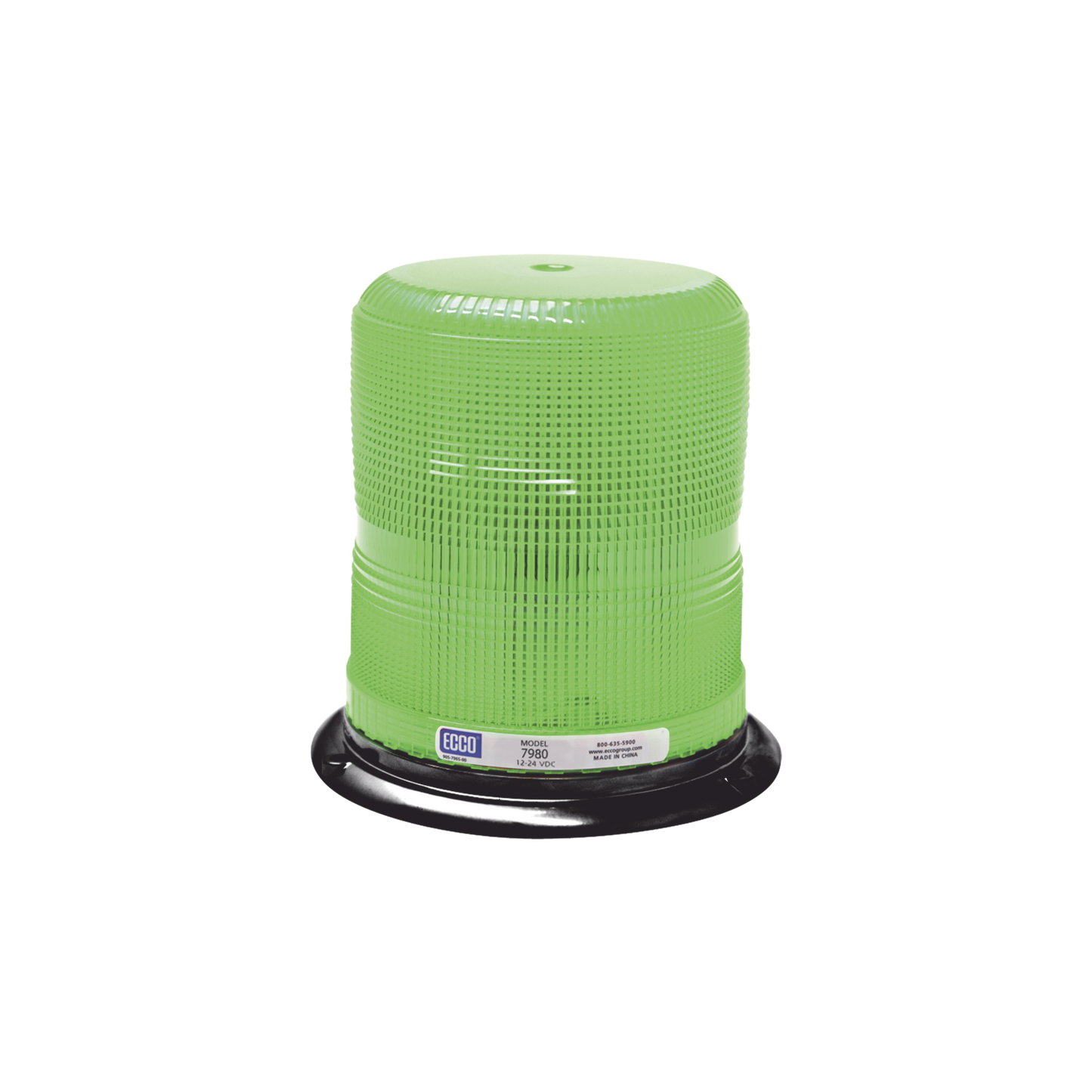 Baliza LED Series X7980 Pulse II SAE Clase I, color verde