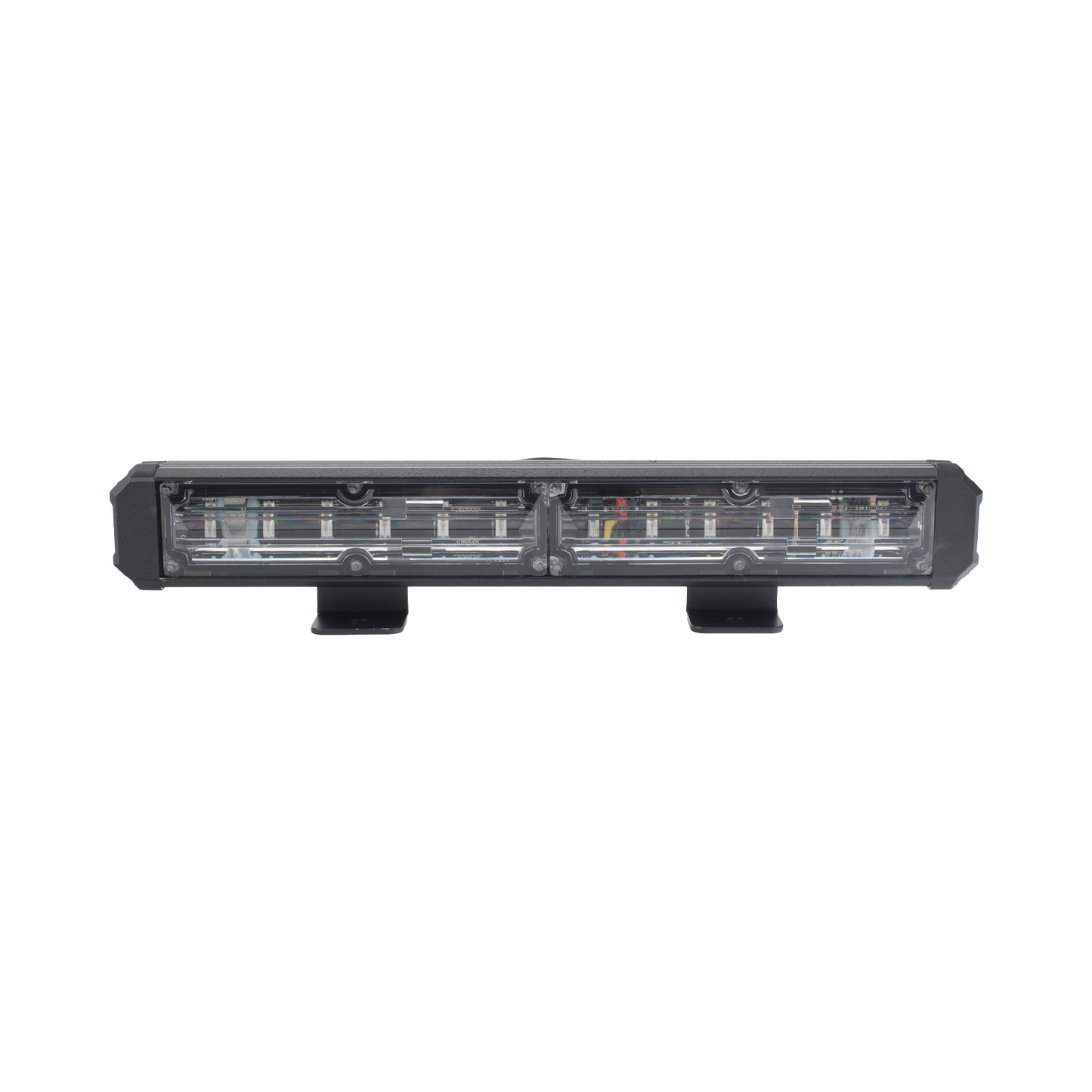 Barra de Luz de Advertencia, 2 Módulos de 6 LED, 11 Pulgadas Rojo