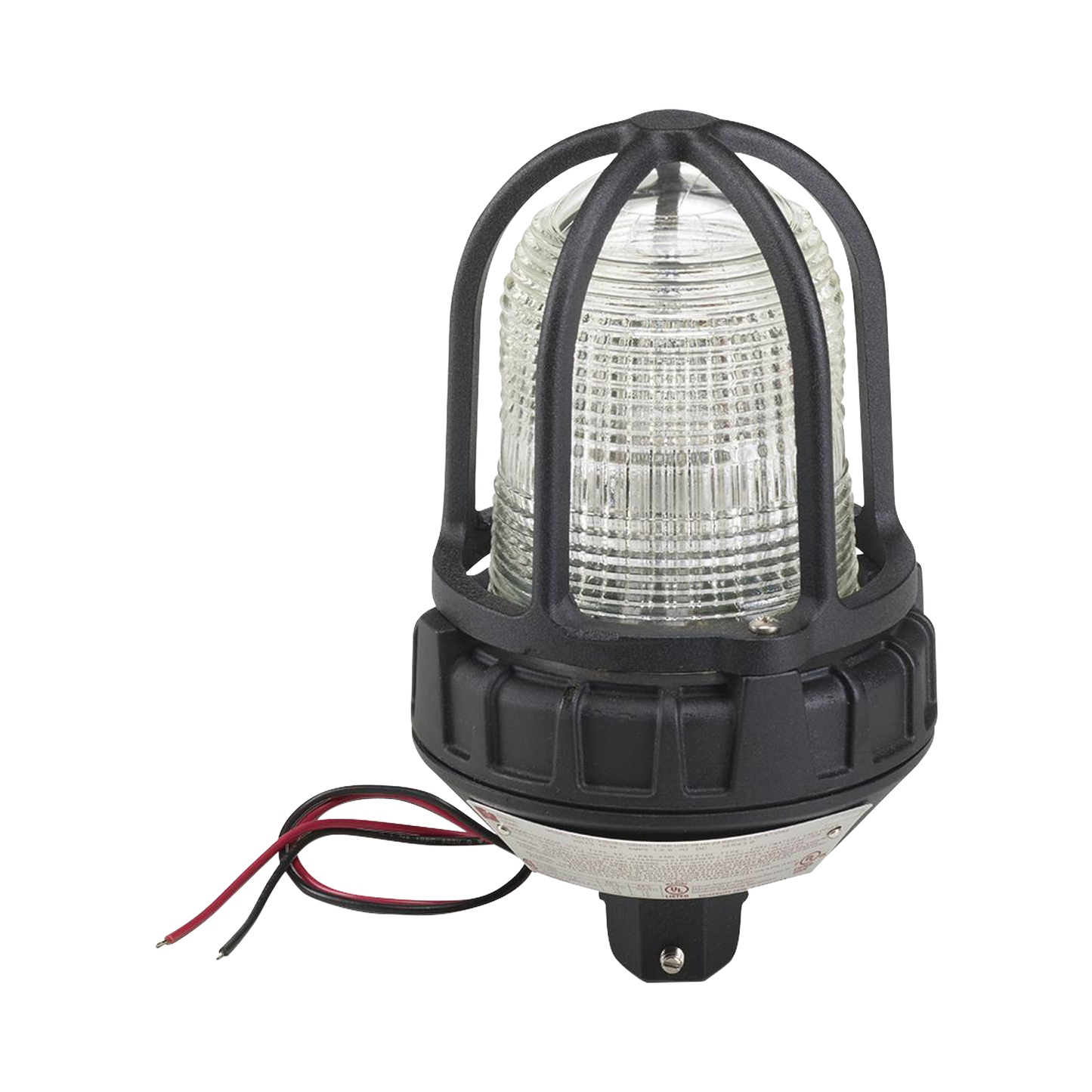 Luz de advertencia LED para ubicaciónes peligrosas, montaje tipo tubo, 24 VCD, LED color Claro