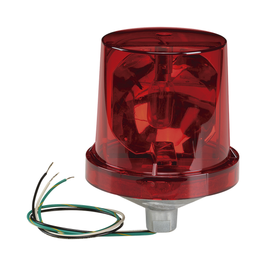 Luz de advertencia giratoria Electraray® 120 VAC color Rojo