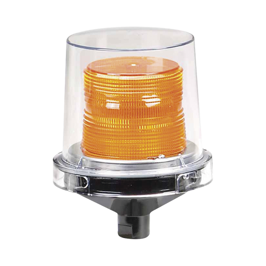 Luces estroboscópicas para lugares peligrosos Electraray® , Homologado UL y cUL para Clase I, División 2, Grupos A, B, C y D; Clase II, División 2, Grupos F y G; Clase III , 12-24 VCD, color Ámbar, parpadeo predeterminado