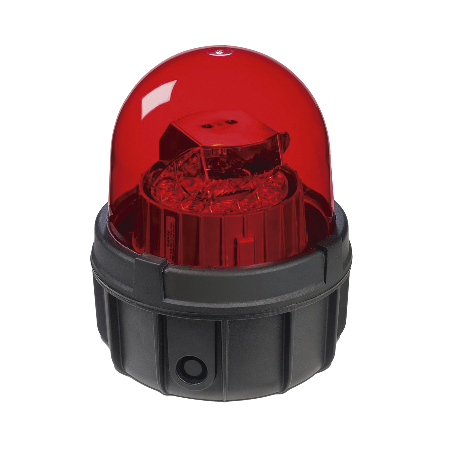 LED de advertencia giratorias Commander®, Tipo 4X, carcasa IP66 Listado por UL y cUL , 120 VCA, color rojo, Para Ubicaciones y Ambientes Peligrosos