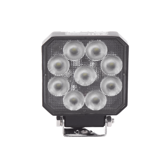 Luz de trabajo, 9 LED, 1050 Lumenes, 12-24 Vcd