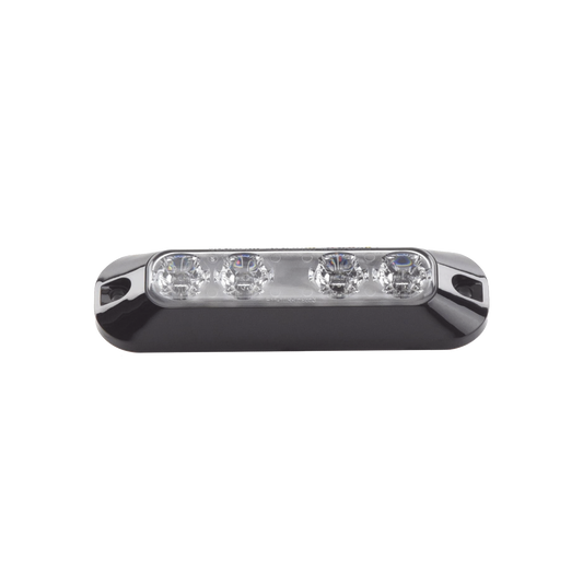 Luz Perimetral , 4 LEDs Ultra Brillantes, color Ambar