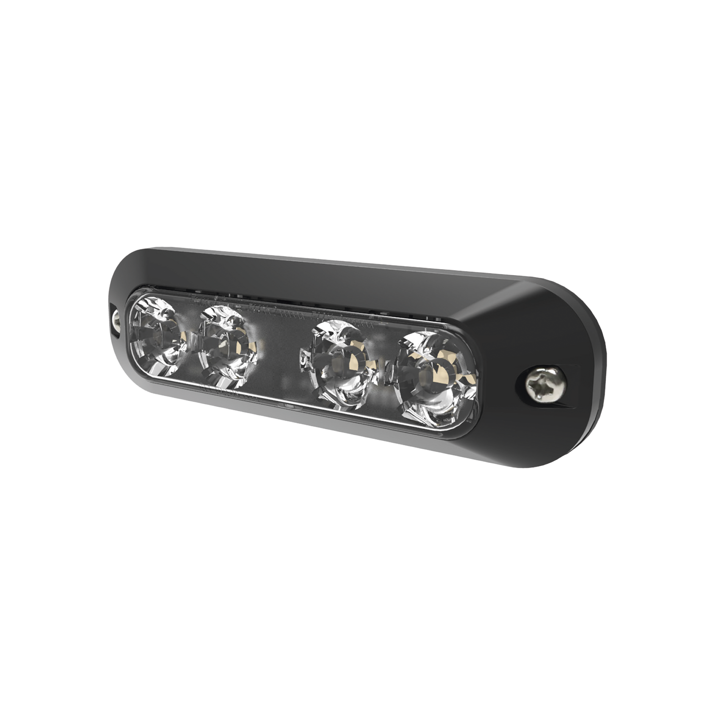 Luz perimetral, 4 LEDs Ultra Brillantes, color Ambar / Rojo