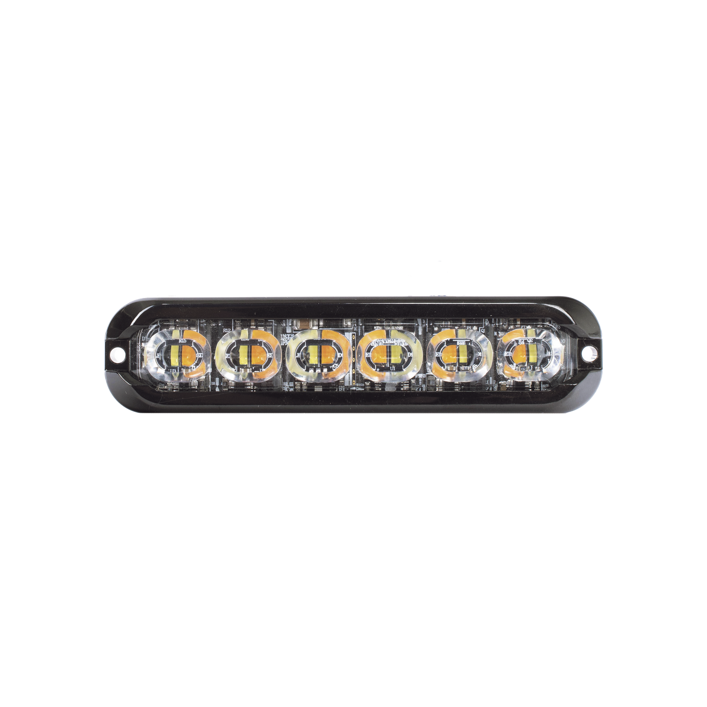 Luz perimetral , 12 LED Ultra Brillantes, Dual Color Ambar / Claro