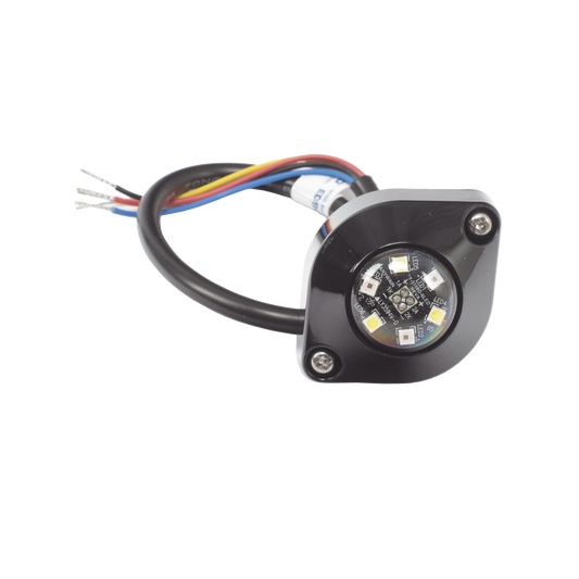 Estrobo Oculto de 6 LED color Ambar Serie ED9015