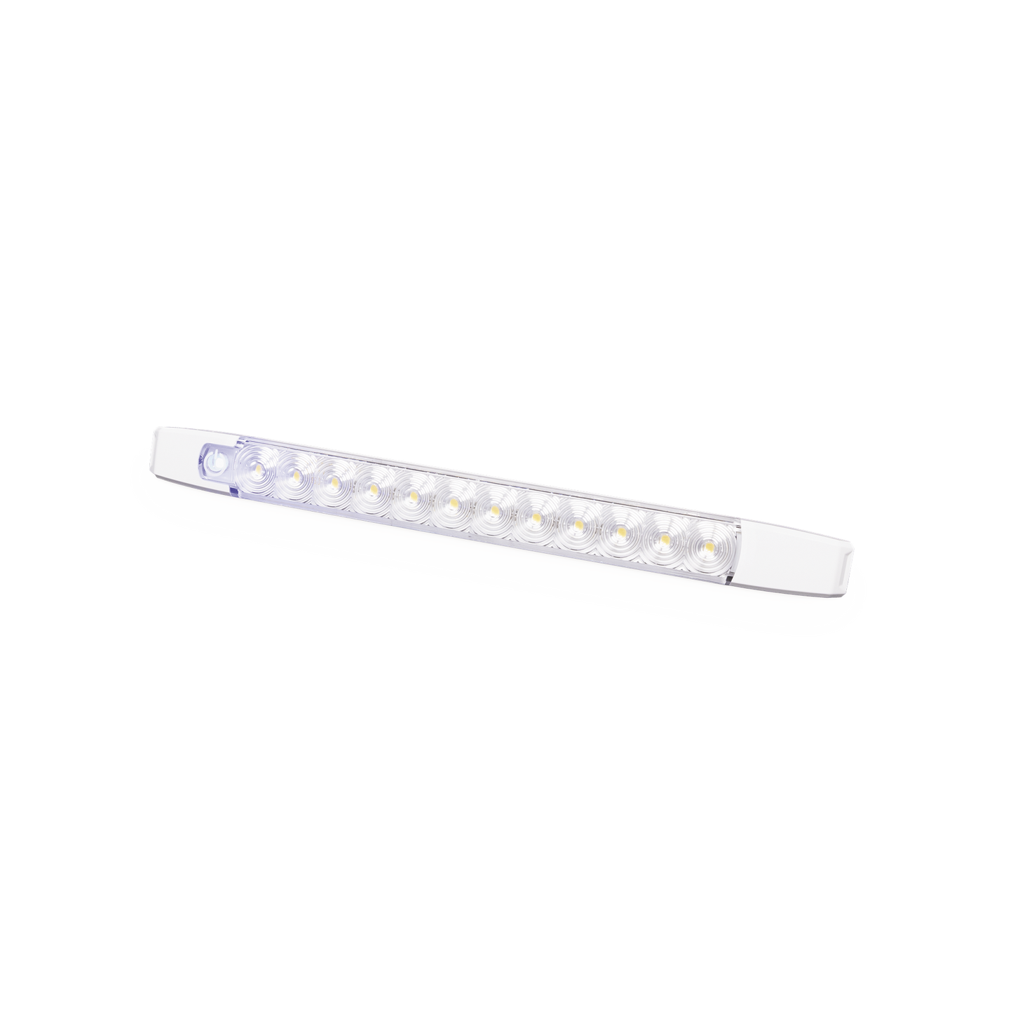 Luz Auxiliar LED Rectangular, 12 LED, 12-24 Vcc,  360 lúmenes