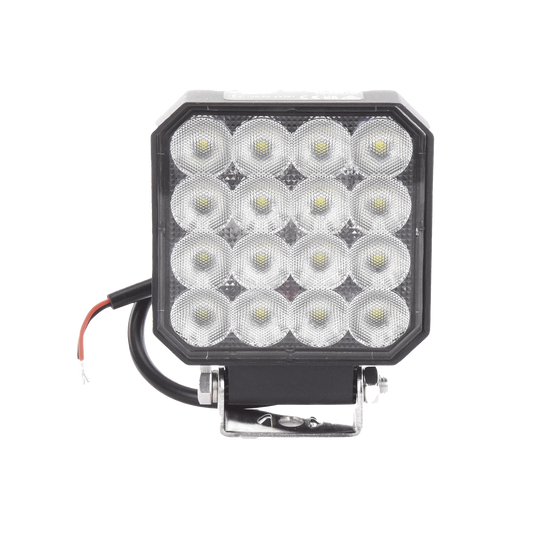 Luz de Trabajo Ultra brillante, 16 LED, 1655 Lúmenes, 12-24 Vcd