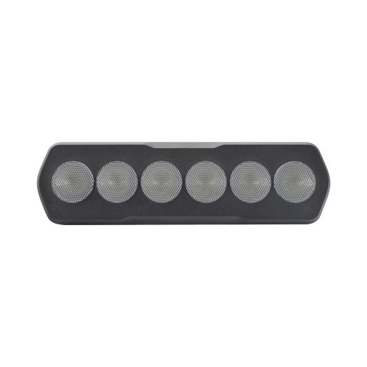 Luz de Trabajo Ultra brillante Rectangular, 6 LED, 1300 Lúmenes, 12-24 Vcd