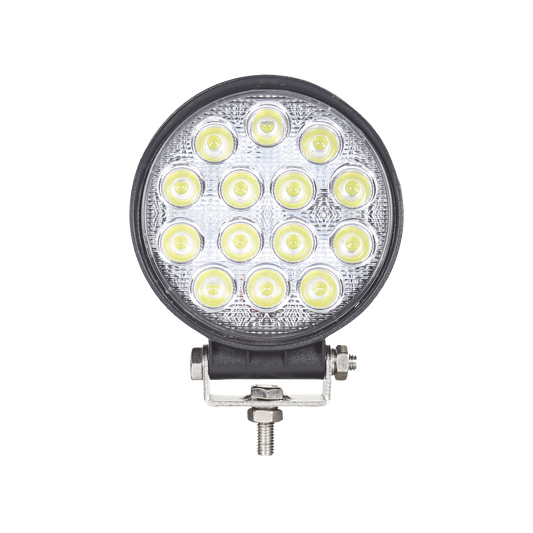 Luz de Trabajo de 14 LED, 42 Watts, 3500 Lúmenes, IP67, 10-30 Vcc