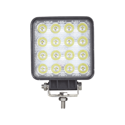 Luz de trabajo de 16 LED, 4000 Lumenes, 48 Watts, 10-30 Vcc, IP67