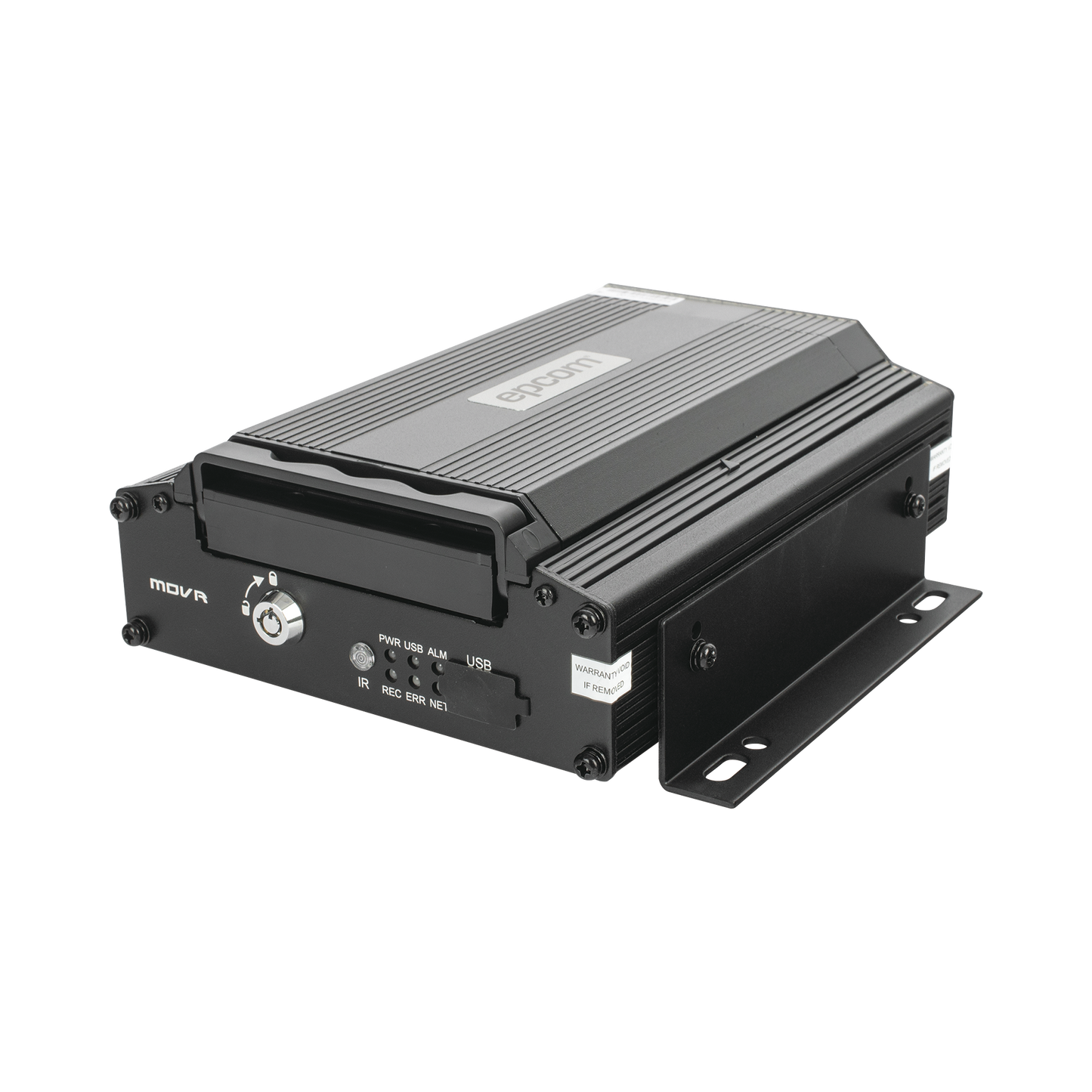 NUBE EPCOMGPS / DVR Móvil / 4 Canales AHD 2 Megapixel / Almacenamiento en HDD / H.265 / Chip IA Embebido / Soporta 4G / WiFi / GPS